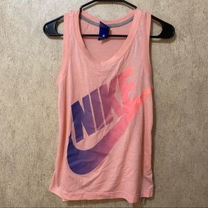 Nike | Sleeveless Ombre Shirt | XS
